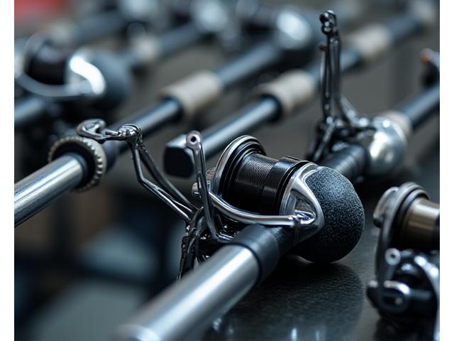 Professional fishing rods and reels