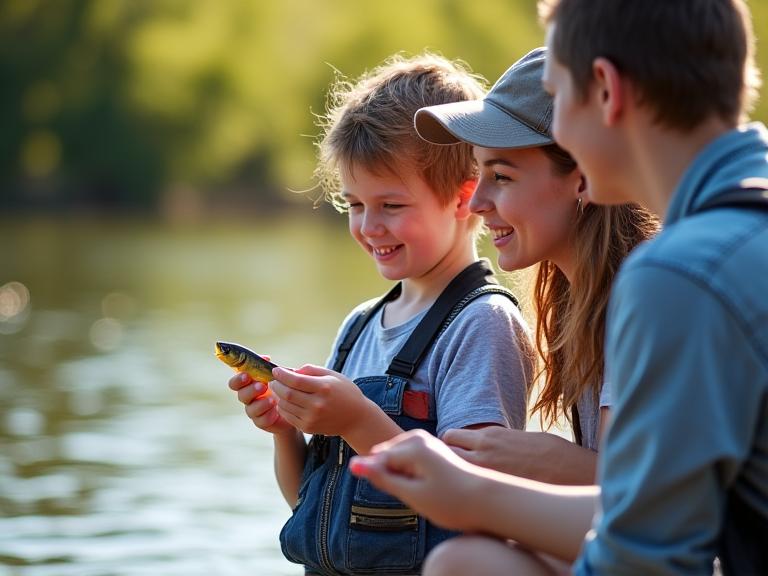 Youth and family fishing education programs